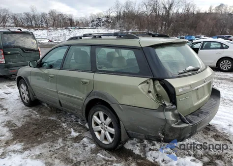 2006 Subaru Legacy Outback 2.5I Limited from USA, damaged, VIN 4S4BP62C667357046